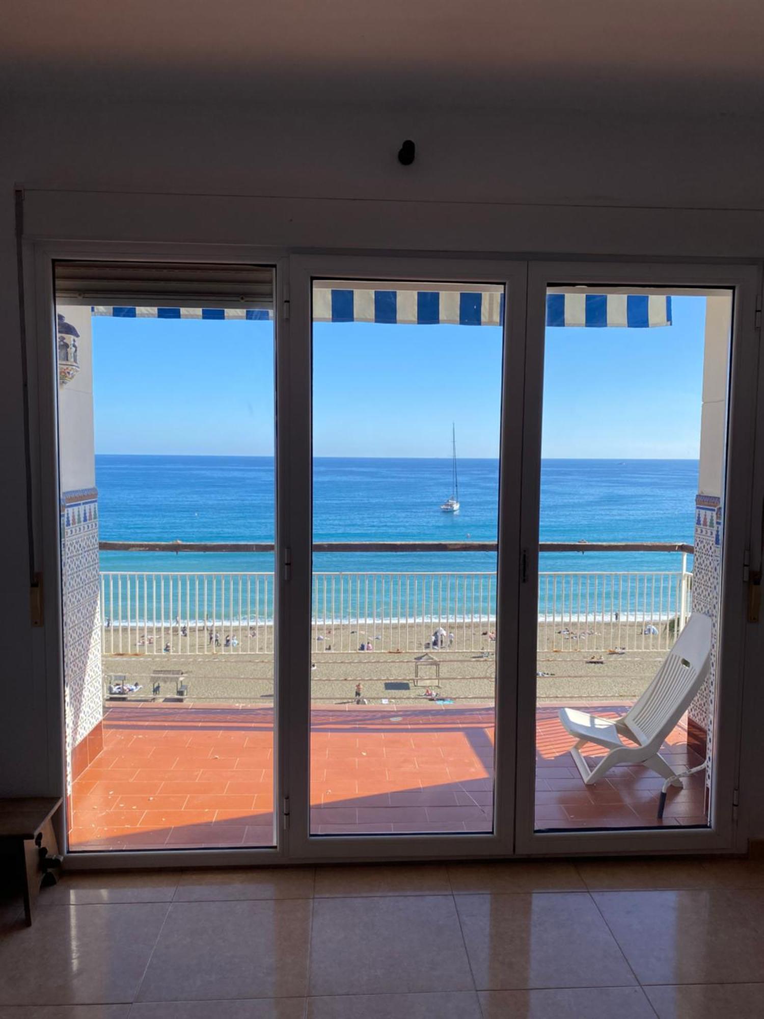 Apartamento Con Terraza Vista Al Mar Malagueta Málaga Exteriör bild