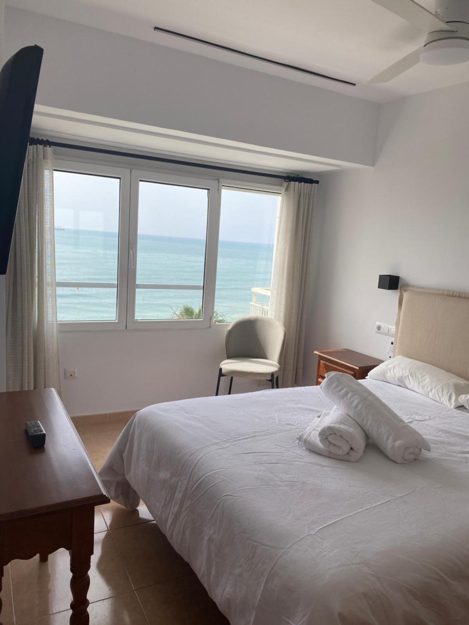 Apartamento Con Terraza Vista Al Mar Malagueta Málaga Exteriör bild