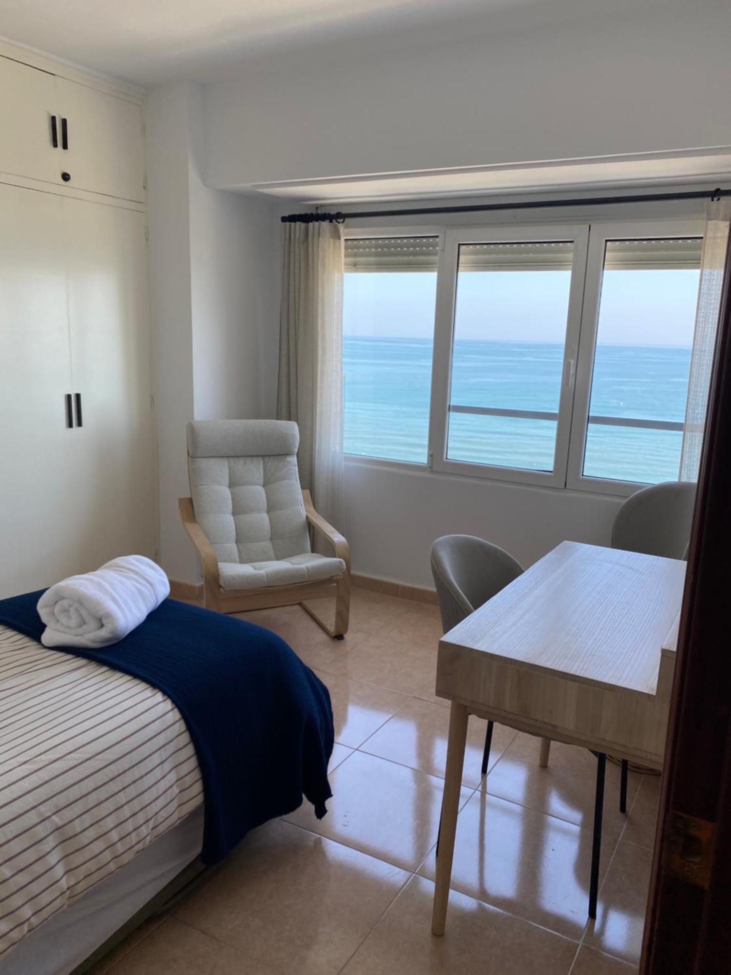 Apartamento Con Terraza Vista Al Mar Malagueta Málaga Exteriör bild